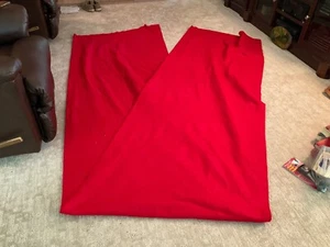 vintsage felt red material 253 in. cotton - Picture 1 of 5