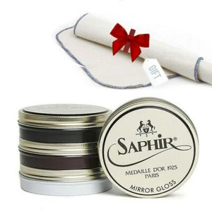 Crema brillo espejo Saphir Medaille D'or Mirror Gloss, 75ml Avel + PAÑO DE... - Imagen 1 de 12