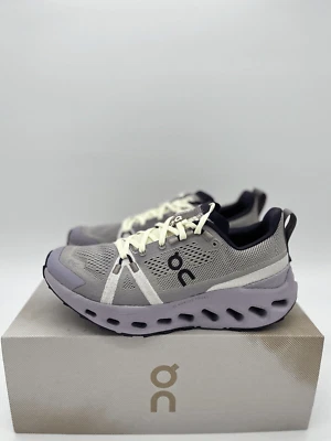 Zapatos para correr On Cloudsurfer Trail talla 9 para mujer plántula lila púrpura negro Foto 1 de 4