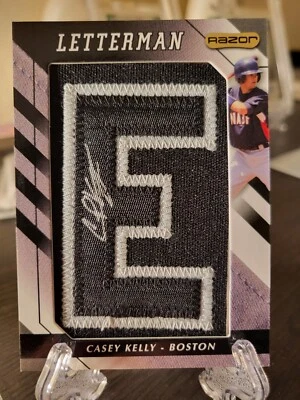 2008 Razor Letterman "E" /5 Casey Kelly Auto Rookie RC #CK-E - Image 1 of 3