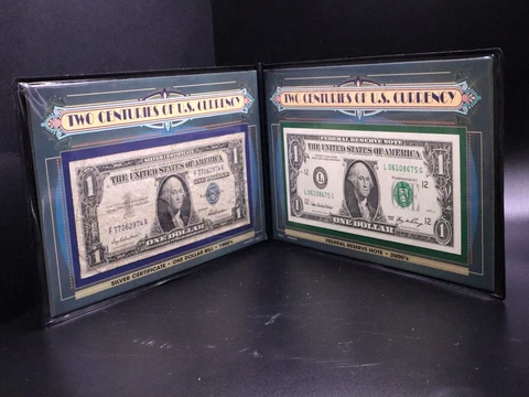 Two Centuries of $1 US Currency | Silver Certificate| 1900's & 2000's Cover