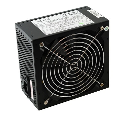 RHOMBUTECH 850 WATT Computer Netzteil für ATX PC Gehäuse SATA W 140mm 14cm Silent Lüfter