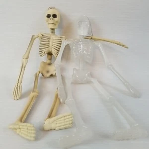 Vintage 16" Skelett Blasform Halloween Dekoration / 1 leuchtet  - Bild 1 von 23