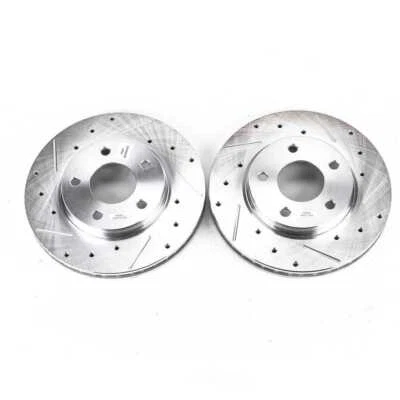Disc Brake Rotor Set fits 2008-2017 Mitsubishi Lancer  POWER STOP - Image 1 of 4