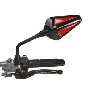 Paar Motorrad Spiegel Chaft Blondy rot red Aprilia Ducati Honda Kawasaki - Bild 1 von 2