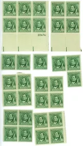 1940 1c US Postage Stamps Scott 859 Washington Irving Lot of 32 - Picture 1 of 1