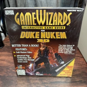GameWizards Duke Nukem 3D Guía de Juego Interactiva Caja Grande Sellada - Imagen 1 de 8