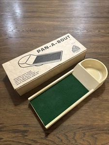 PAN PANGUINGUE Dradle Card Tray With Swivel Base Vintage In Box PAN-A-BOUT - Picture 1 of 7