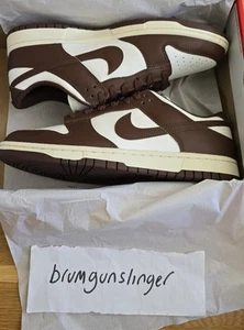 NIKE DARK LOW | VELA/CACAO LATTE DI COCCO | M UK 8,5| W 11| NUOVO IMBALLATO | DD1503 124 - Foto 1 di 14