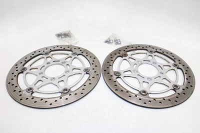 04-06 SUZUKI VSTROM 650 DL650 OEM DISCOS ROTORES DE FREIO DIANTEIRO ESQUERDO DIREITO - Imagem 1 de 4