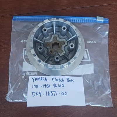 YAMAHA 1981-1982 EMBRAGUE BOSS 5X4-16371 VINTAGE MOTOCROSS AHRMA CALVMX VMX 4V2 YZ Foto 1 de 4