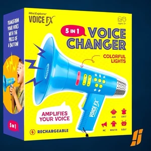 Voice Changer for Kids - Gifts for Kids - Voice Changing Device for Boys &  - Picture 1 of 7