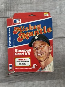 1989 CMC Mickey Mantle Baseball Card Kit Album 20 Cards Talking Card Yankees - Picture 1 of 6