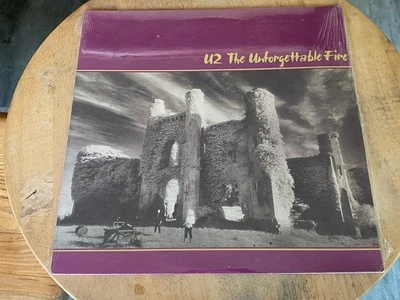 SEALED! 1984 U2 ‎"The Unforgettable Fire" LP - Island Records 90231-1 Shrink - Image 1 of 4