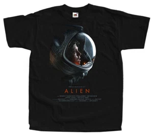 ALIENS 1986 V4 T Shirt Tee BLACK Horror Movie Poster All Sizes S to 5XL - Picture 1 of 2