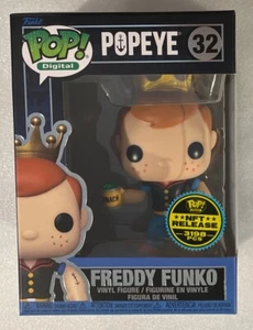 Funko Pop! Digital Retro Freddy Funko as Popeye #32 Royalty LE 3198 In Protector - Bild 1 von 7