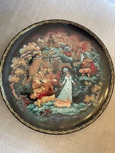 Piatto Fiaba delle Nevi 1990 Leggende Russe e i suoi genitori - Foto 1 di 3