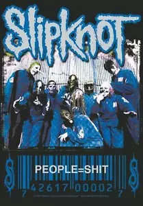 SLIPKNOT AUFKLEBER STICKER # 43 PEOPLE = SHIT 7x5cm - Bild 1 von 1