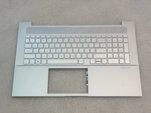 HP Envy 17-CH 17-CK UK Palmrest Cover Keyboard M45795-031 M51927-031 backlit - Afbeelding 1 van 3