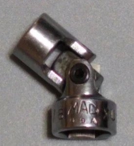 MAC Tools USA XU206, 3/8” Dr. 5/8" Socket Universal / Swivel, Shallow, 6 Point. - Picture 1 of 15