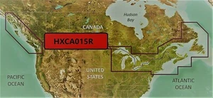 G2 Bluechart Canada East & West Coastal Water Map Card HXCA015R for compatibles - Bild 1 von 1