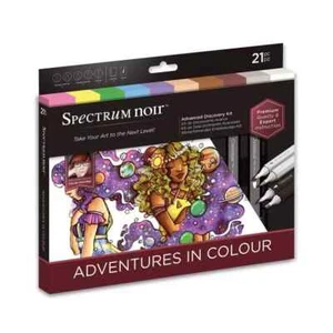 Spectrum Noir Advanced Discovery Kit - Adventures in Colour dual tip art liner - Picture 1 of 4