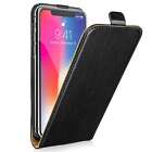 Luxury Genuine Real Leather Flip Case Cover for iPhone 13 12 11 X XR XS Max 7 8