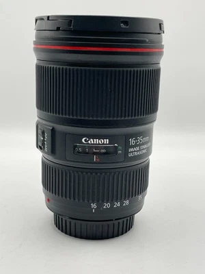 CANON EF 16-35mm 1:4 L IS USM OBJEKTIV - E F 16-35mm f/4.0L OBJEKTIV - GUT - Bild 1 von 4