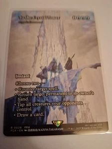 MTG FINAL FANTASY THROUGH THE AGES CRYPTIC COMMAND BORDERLESS RARE - Picture 1 of 1