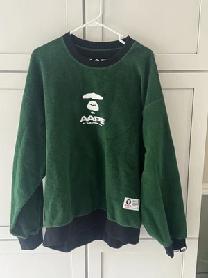 Suéter AAPE BY A BATHING APE VERDE XL Usado Foto 1 de 2