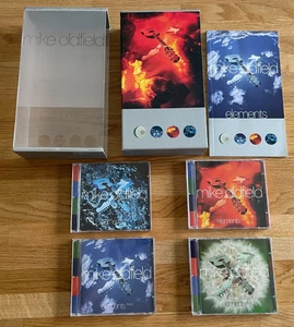 Mike Oldfield - Elements ( 1973-1991) 4xCD Box Set With Long Booklet - Picture 1 of 15