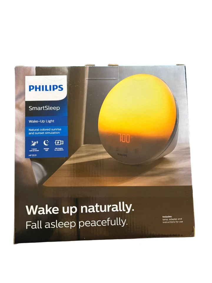 Philips SmartSleep Wake-up Light Lichtwecker (HF3531/01) - Bild 1 von 1