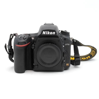 Nikon D750 24.3MP FX Digital SLR CMOS Camera w/ Strap | Black (Body Only) - Image 1 of 4