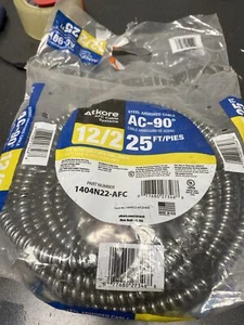 AFC Cable Systems 1404N22-AFC 25 ft. 12-2 ACT Armored Cable44; Steel Jacket - Picture 1 of 3