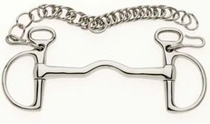 Lorina Cambridge Kimblewick Low Port Tongue Space Short Shank 4.5" 5" 5.5" - Picture 1 of 2