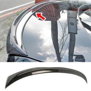 Carbon Fits For BMW E90 4D SEDAN M-TYPE TRUNK SPOILER REAR WING M Sport 06-11 - Picture 1 of 6