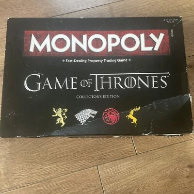 MONOPOLY GAME OF THRONES COLLECTORS EDITION - Image 1 of 4