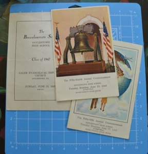 Old Doylestown High School Bucks County PA Baccalaureate & Commencement Programs - Picture 1 of 2
