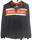 Oryginalna damska bluza polarowa Harley Davidson z zamkiem błyskawicznym