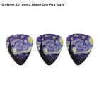 Durable Guitar Picks Accessories 0.46/0.71/0.96Mm For Acoustic Celluloid