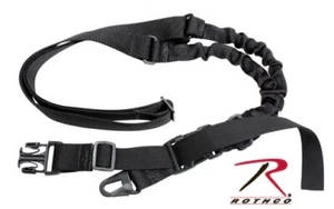 Rothco Single Point Quick Release Tactical Bungee Rifle Sling - Picture 1 of 4