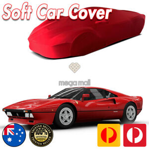 Classic Car Cover Ultra For Ferrari 308 288 GTO Scuderia All RED Soft Spandex