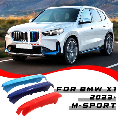 3X Grill Strip Clip Grille Grill Cover Clip Trim For BMW X1 U11 M Sport 2023-25 - Image 1 of 4