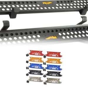IAG Off-Road Color Logo Plates - Black, Blue, Orange, Red, or Stainless Finish - Foto 1 di 6