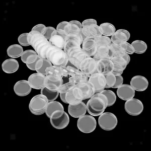 100pcs Coin Capsules Coin Capsules / Capsules Coin Capsule 21 25 27 32 40mm - Picture 1 of 5