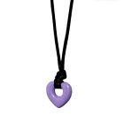 Gothic Heart Choker Necklace Adjustable Pendant Neck Chain Jewelry Accessory