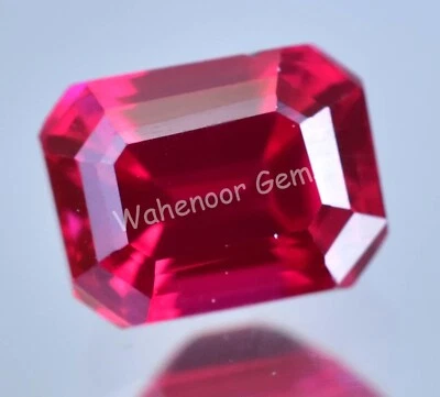 5.80 Ct Natural Blood Red Ruby Emerald Certified Mozambique Stunning Gemstone - Image 1 of 4
