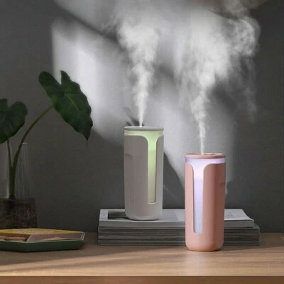 260ml Air Humidifier USB Oil Diffuser LED Light Home Car Office Desktop - Image 1 of 4