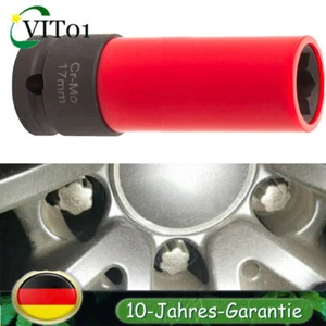 Radbolzen Steckschlüssel für Mercedes Felgenschloß Stern Radschraube Felge Nuss - Bild 1 von 11