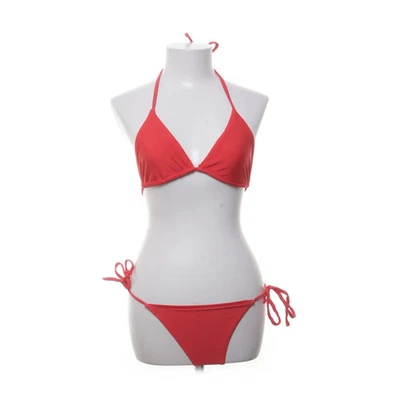 ASOS, Bikini, Größe: 38, Elasthan/Polyamid/Polyester, Rot, Einfarbig #hTH - Bild 1 von 4